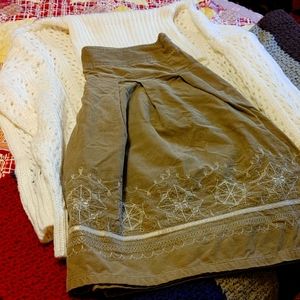 Corduroy skirt